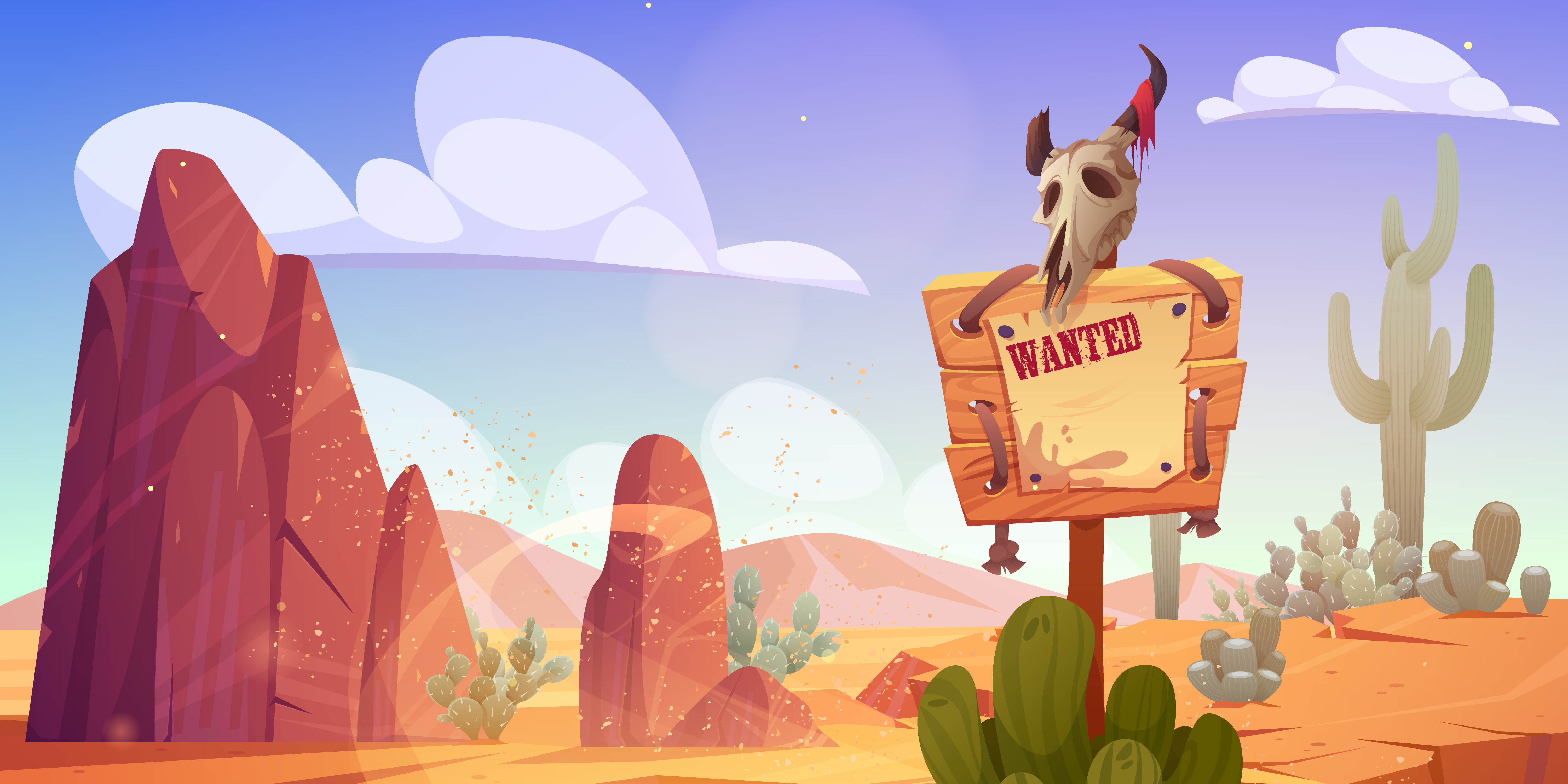 Aux confins du Far West...