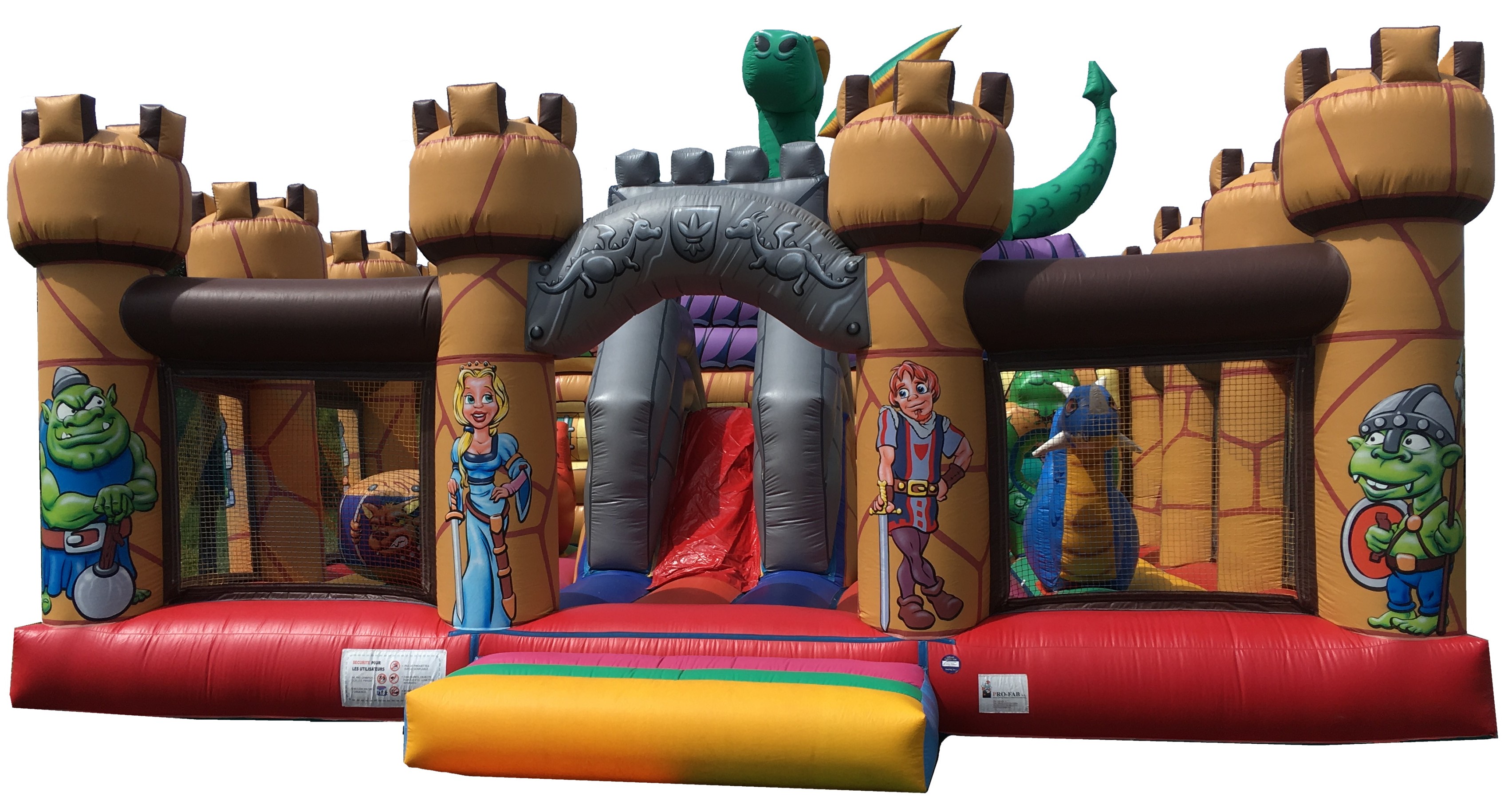 Structures gonflables - 9 à 12 ans