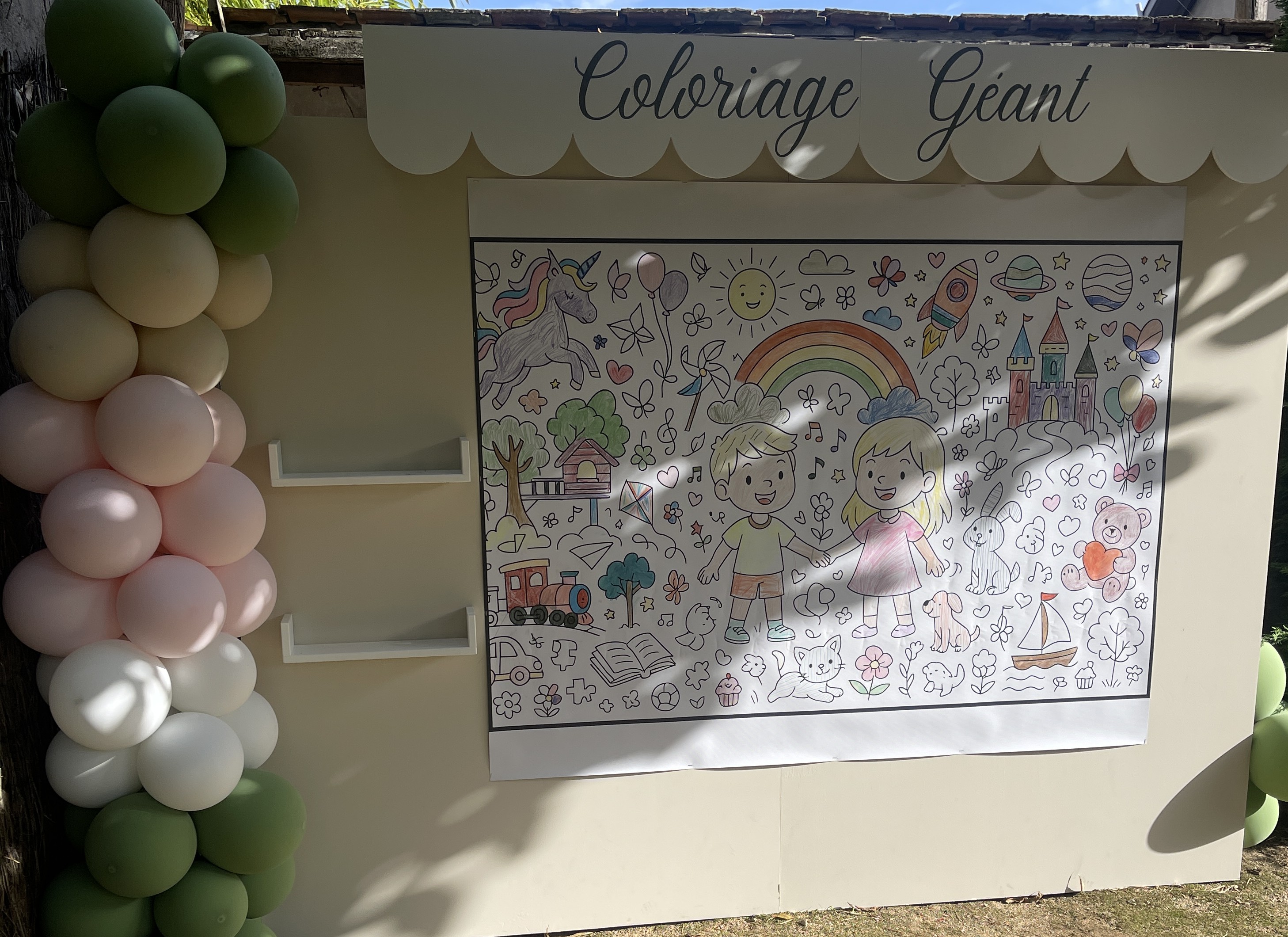 Coloriage géant